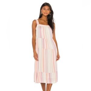 Amaya Mini Dress in Juliette Stripe